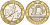 Франция 10 франков 1990 тип Гений Бастилии KM 964.1, Le Frank 375.5 биметалл 4519-237