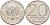 ПОЛЬША 20 ЗЛОТЫХ 1987 MW KM 153.1 медно-никель 77-715