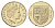 Великобритания 1 фунт 2008 Елизавета II (1952-2022) KM 1113 никель латунь UNC 4675-727