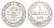 Россия для Финляндии 1 марка 1865 S, Александр II (1855-1881) Биткин 625 серебро 1530-945
