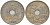 БЕЛЬГИЯ 10 САНТИМОВ 1929 BELGIE KM 86 медно-никель 108-114