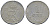 Дания 1 эре 1960 С; S, Фредерик IX (1947-1972) KM 839.2 цинк 4609-1113