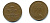 Великобритания 2 пенса 1971 Елизавета II (1952-2022) КМ 916, Spink 4235 (C1) бронза 4110-624