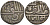 Индия, Наванагар (Nawanagar) 1 кори (kori) АН(9)78 стиль 1570-1850, frozen, вес 4,29 гр. KM 5 серебро 4112-531