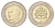 Марокко 5 дирхамов 2002 AH 1423, год-тип Y 119 биметалл UNC 4671-227
