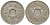 Таиланд 10 сатангов 1920 BE 2463, Рама VI (1910-1925) KM 37 никель 4124-823