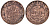 Россия 1 копейка 1911 СПБ, Николай II (1894-1917) 1911 KM 9.2, Биткин 258 медь 51-2417
