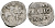 ВЕЛИКОЕ КНЯЖЕСТВО МОСКОВСКОЕ ДЕНГА 1535 - 1547 ИВАН IV ВАСИЛЬЕВИЧ, МОСКОВСКИЙ МОНЕТНЫЙ ДВОР, 0,34 ГР ГиК №26 серебро 262-1015