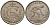 Люксембург 1 франк 1946 Шарлотта (1918-1964), сталевар KM 46.1 медно-никель 4603-1113