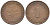 ФРГ 1 ПФЕННИГ 1950 F KM 105, J. 380 сталь плакированная медью 116-354