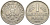 ФРГ 1 марка 1950 J, KM 110, J. 385 медно-никель 113-541