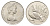 Британские Виргинские острова 10 центов 1973 KM 3 медно-никель UNC 4650-747