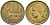 Франция 10 франков 1952 Петух KM 915.1, Le Franc 363.2 алюминиевая бронза 4142-1246