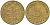 ФРГ 5 пфеннигов 1969 G KM 107, J. 382 сталь плакированная латунью 4514-533