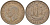 Великобритания 1/2 пенни 1944 Георг VI (1936-1952) KM 844, Spink 4115 бронза 41-616
