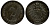 ГЕРМАНИЯ 2 ПФЕННИГА 1876 J, СТАРОГЕРБОВКА KM 2, J.2 медь 413-6021