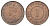 Кипр 1 пиастр 1927 Георг V (1910-1936) KM 18 бронза 00-801-36