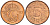 Швеция 5 эре 1983 Карл XVI Густав (1973- ) KM 849 бронза UNC 4585-333