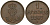 Ганновер 1 пфенниг 1847 B, Эрнст Август (1837-1851) KM 201.1, AKS 129, J. 74 медь 08-1356