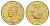 Гамбия 10 бутутов 1971 год-тип KM 10 никель латунь UNC 4666-451